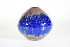 Wendelin STAHL Keramik Vase mit Kristallglasur ° ST Signet