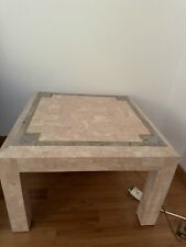 Mosaik Marmor Beistelltisch Robert Marcius,  Casa Bique, 70 Jahre Vintage
