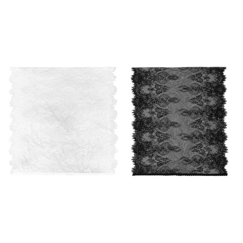 Elegant lace detailing scarf - elegant,