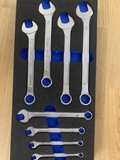 Hoffmann Garant 9- teilig Ring-Maulschlüssel-Satz in Hartschaumeinsatz 916730