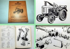 Fendt F15G6 F15H6 Schlepper Dieselross Ersatzteilliste Ersatzteilkatalog 1955