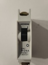 Siemens 5 SN 1   NG16A leitungsschutzschalter