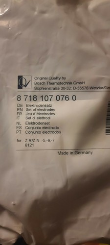 Elektrodensatz 87181070760 zwr - elektrodensatz,