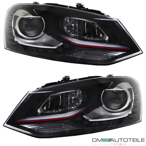 Satz scheinwerfer schwarz led - scheinwerfer,