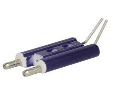 Brötje Doppelelektrode 8x42/28,8x11 Zünddraht 2x1,5D 1.4303 | 612289