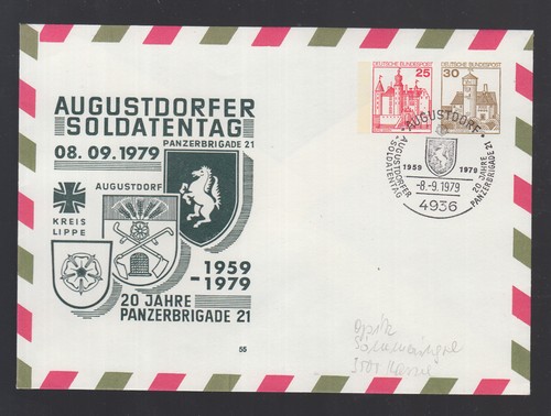 Brd privatganzsache cover - brd, privatganzsache/cover