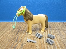 Pony mit Zaumzeug & Zubehör Ponyhof Reiterhof Figur Playmobil PF901