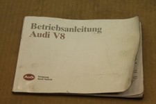 AUDI V8 D11 Betriebsanleitung