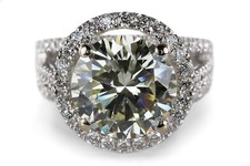 Ring 1 Brillant 3,32 ct