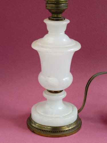 Lampe aus marmor stil 19eme - stil,