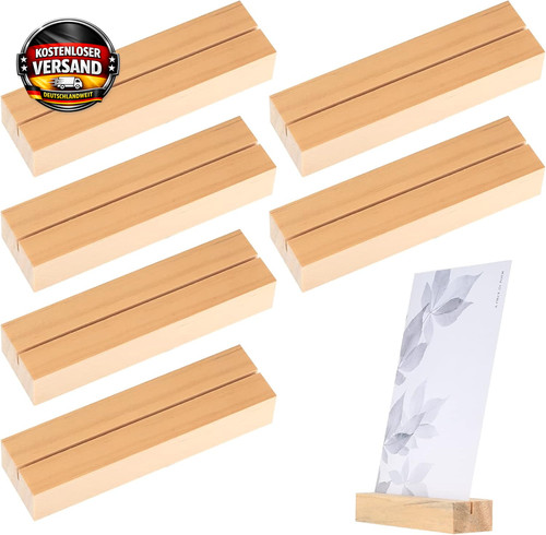 Holz kartenhalter set für - kartenhalter,