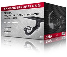 Anhängerkupplung für Skoda