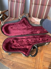 Selmer Flight Case Alto Saxophone Koffer Altsaxophon Vintage Mit Rotem Bezug