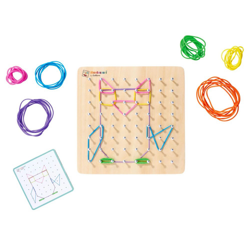 Montessori geometriebrett - eh,