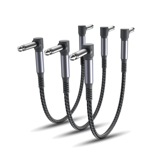 Gitarren patchkabel 30cm - 30cm, 3er