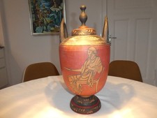 Griechische Deckelvase, sehr