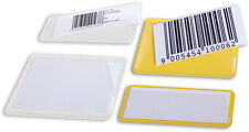 50x Etikettenträger Regalkennzeichnung Lagerschild div, Größen und Farben