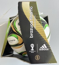 Adidas Brazuca Finale IMPRINT WM 2014 Official Matchball Spielball OMB Jabulani