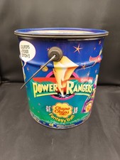Power Rangers Chupa Chups Blech Eimer Bubble Gum Fantasy Ball Vintage Retro 1995