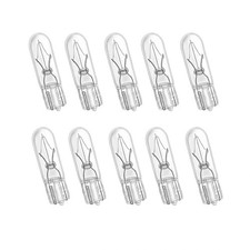 10x W1,2W 12V T5 W2x4.6d Glassockellampe - Tachobeleuchtung/Tacholampe