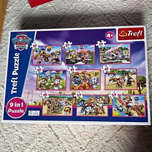 Trefl paw patrol puzzle set - trefl,