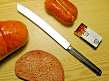 Brotmesser , Brotsäge feiner Wellenschliff, H. POTT 2733, 18/8 Edelstahl *1724Dc