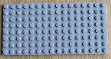 Lego Platte Grundplatte 8x16 neu hellgrau 92438 Zubehör Bauplatte