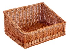 Regalkorb schräg, naturbraune