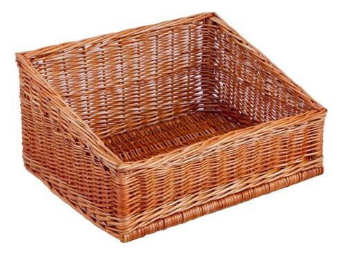 Regalkorb schräg naturbraune - schräg,,