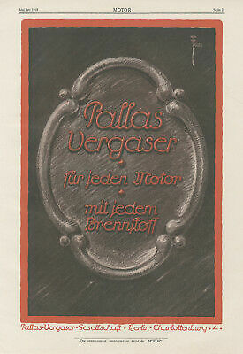 Pallas vergaser gesellschaft - vergaser,