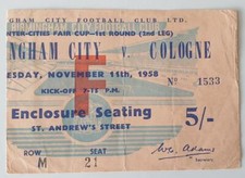 11.11.58 Ticket EC Birmingham