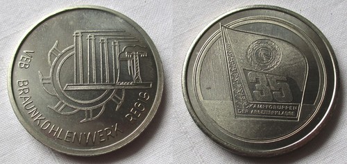 Ddr medaille veb - ddr,