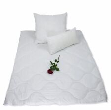 BETTEN SET (Bettdecke + Kissen) Ganzjahresdecke-Set Steppdecke Mikrofaser 