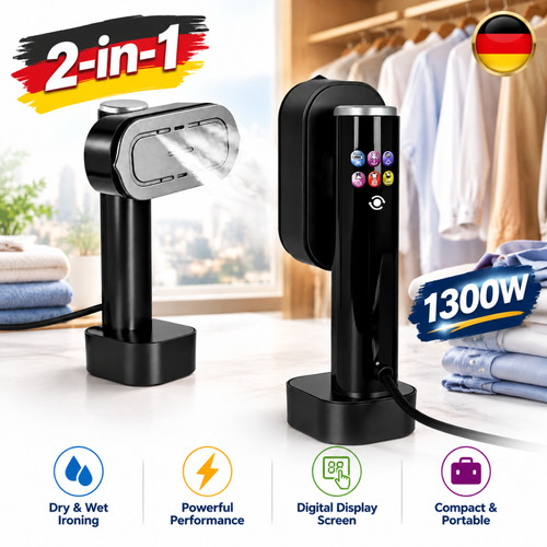 1 reisebügeleisen - 2-in-1,
