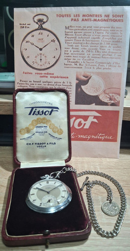1930 tissot 50mm open face - tissot,