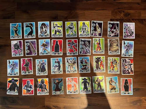 Star wars force attax sammlung - force,