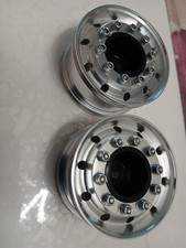 Breite Alu Vorderradfelgen für Tamiya Trucks Neu Look!!