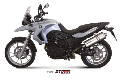 Storm oval auspuff passend - storm,