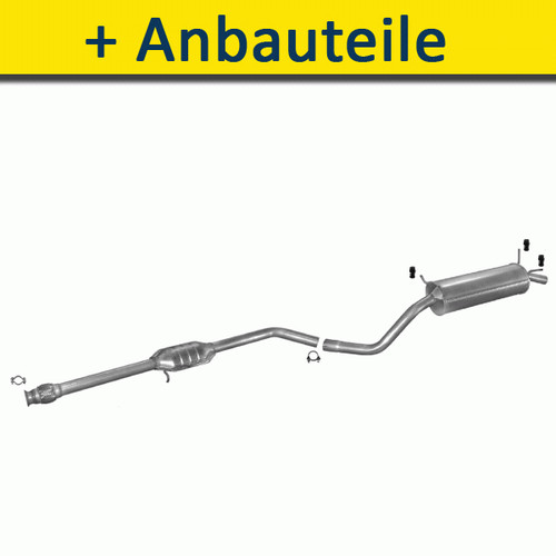 Auspuff auspuffanlage für - auspuffanlage,