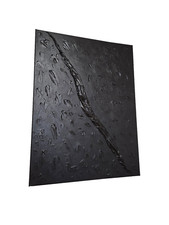 Fossilien Abstrake Kunst Acryl Original Gemälde Bild Unikat tiefe Strukturen