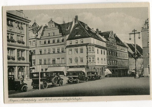 Torgau markt und - ak, torgau,markt