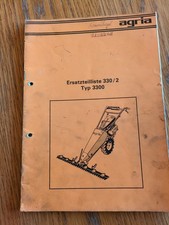 Agria ersatzteiliste 330 - ersatzteiliste, 330/2