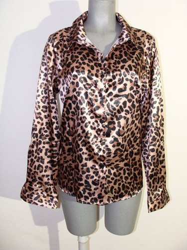 Glanz satin bluse schimmernd - satin,