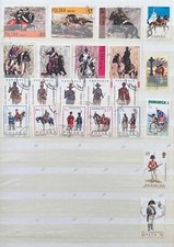 Historische Briefmarken Sammlung – Reiterei & Napoleon