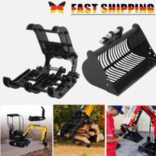 Mini bagger Eimer greifer 25MM Loch 90MM Spann weite für Kleinbagger 