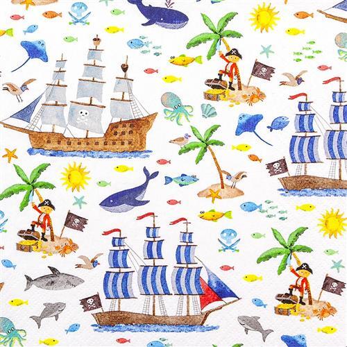 Servietten pirates pirat - 20,