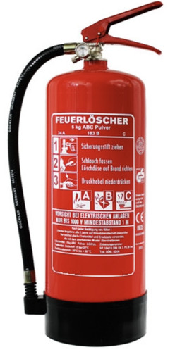 Feuerlöscher abc pulver - feuerlöscher, kg