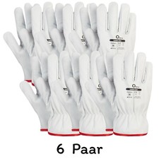 6 Paar Arbeitshandschuhe aus