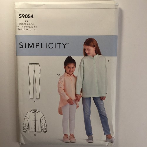 Simplicity 9054 lockeres shirt - 9054,