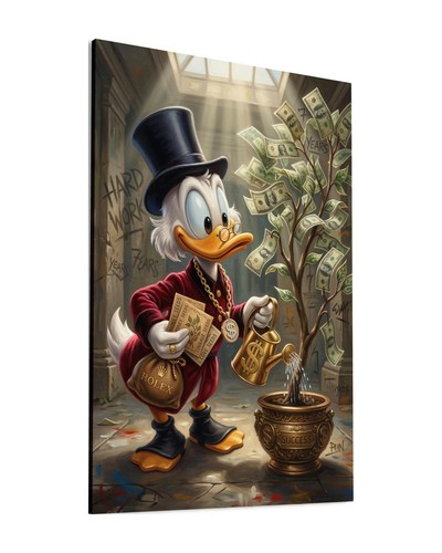 Dagobert duck leinwand - dagobert,